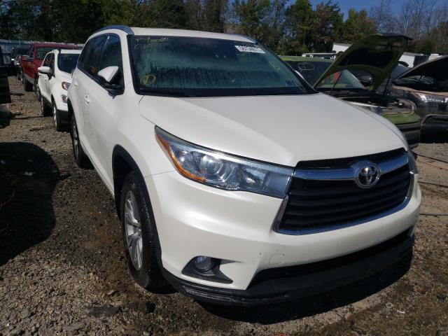 TOYOTA HIGHLANDER 2015 5tdjkrfhxfs113928