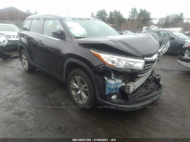 TOYOTA HIGHLANDER 2015 5tdjkrfhxfs140367