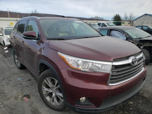 TOYOTA HIGHLANDER 2015 5tdjkrfhxfs155354