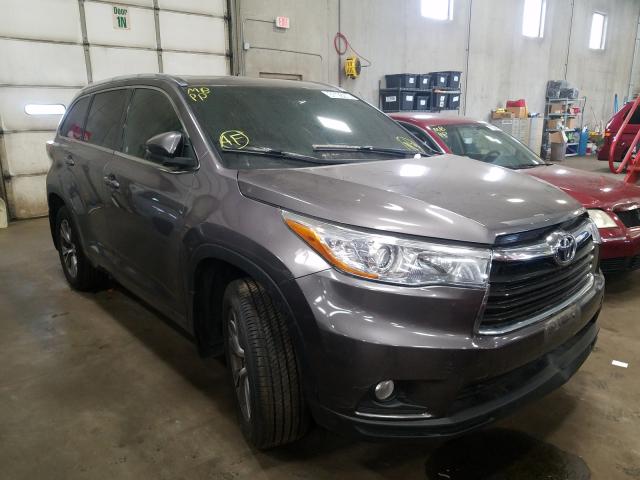 TOYOTA HIGHLANDER 2015 5tdjkrfhxfs159288