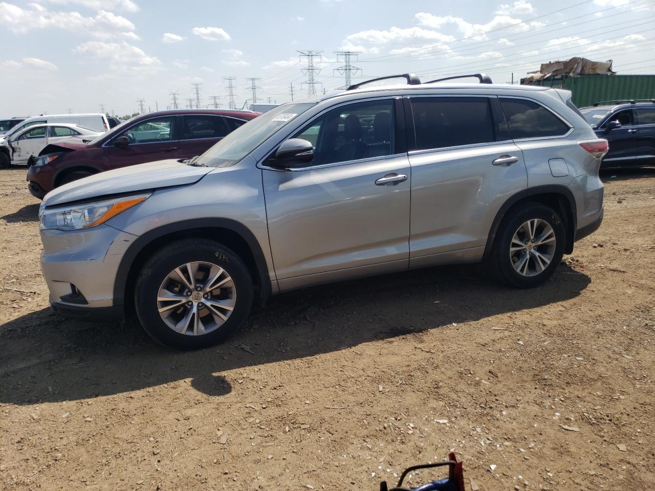 TOYOTA HIGHLANDER 2015 5tdjkrfhxfs183025