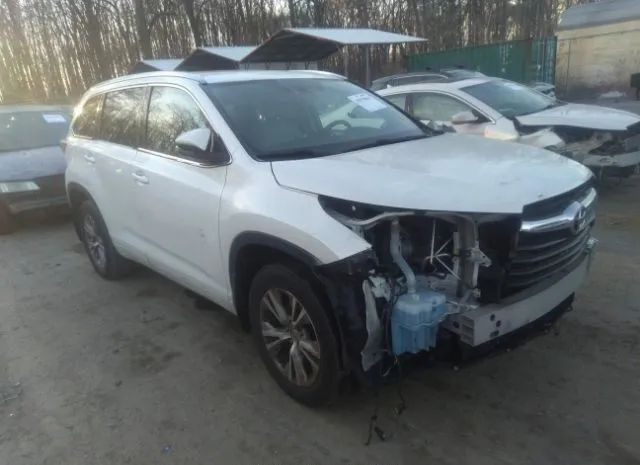 TOYOTA HIGHLANDER 2015 5tdjkrfhxfs195742