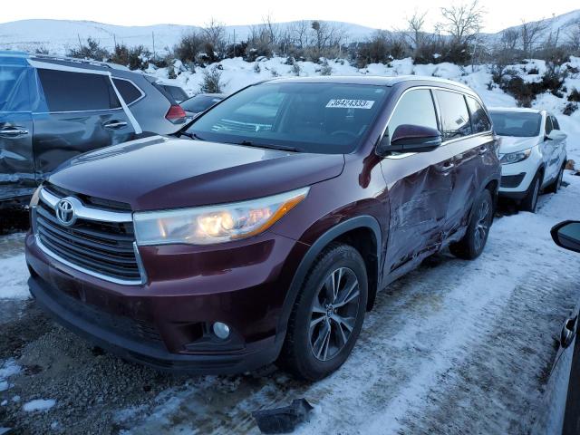 TOYOTA HIGHLANDER 2016 5tdjkrfhxgs302676