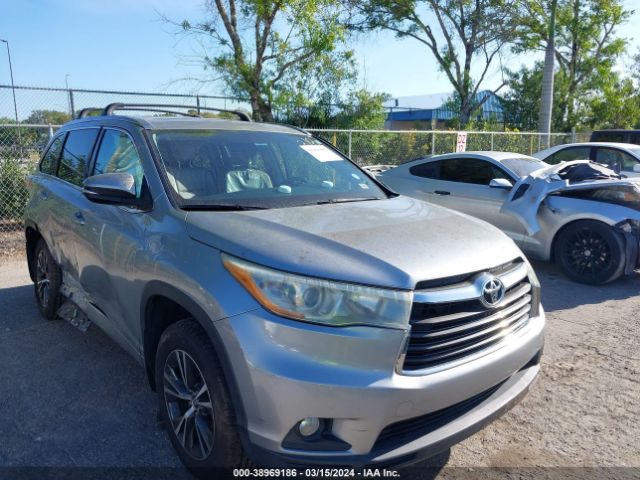 TOYOTA HIGHLANDER 2016 5tdjkrfhxgs306632