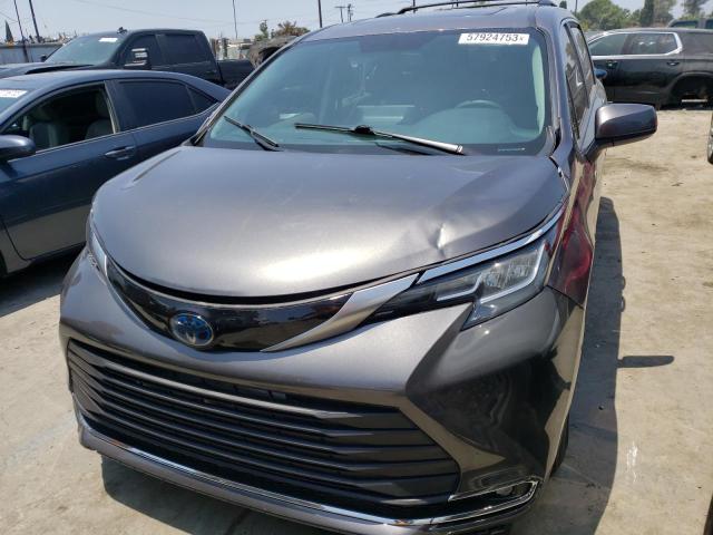 TOYOTA SIENNA XLE 2021 5tdjrkec0ms001323