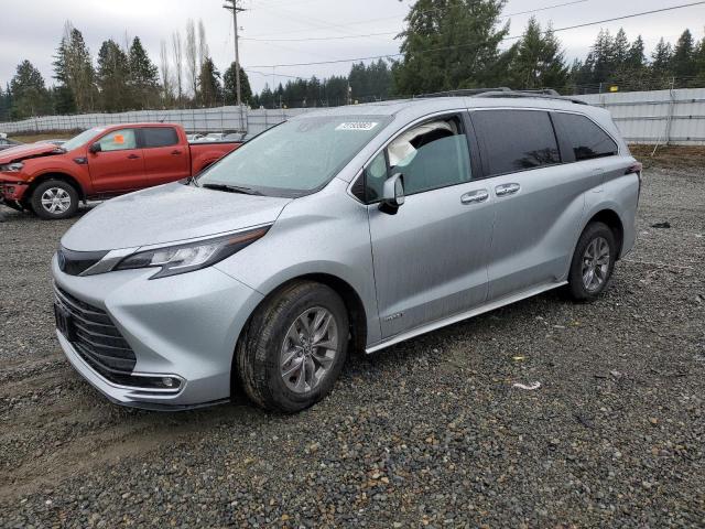 TOYOTA SIENNA XLE 2021 5tdjrkec0ms019501