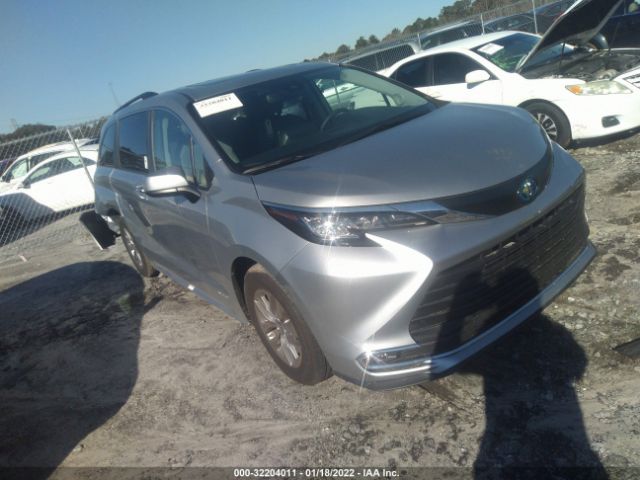 TOYOTA SIENNA 2021 5tdjrkec2ms066884