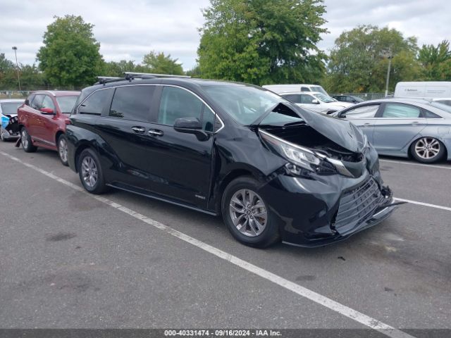 TOYOTA SIENNA 2021 5tdjrkec3ms017287