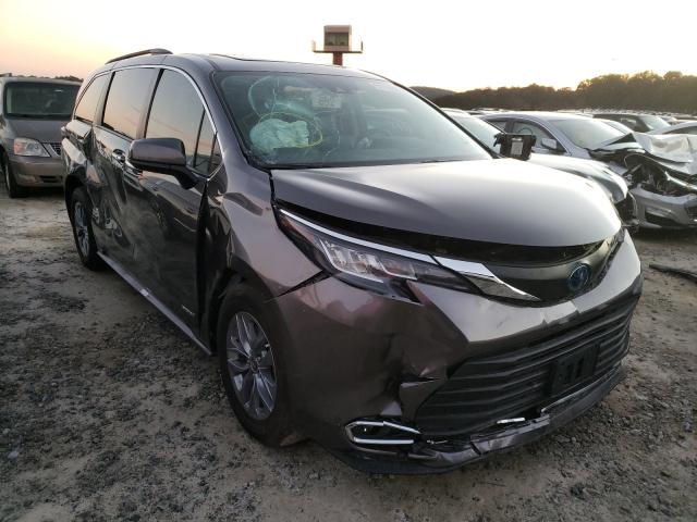 TOYOTA SIENNA 2021 5tdjrkec3ms042528