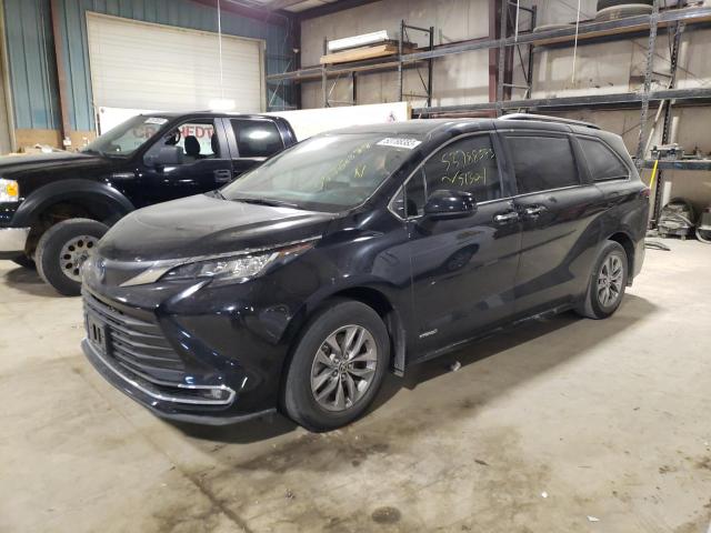 TOYOTA SIENNA XLE 2021 5tdjrkec4ms062304