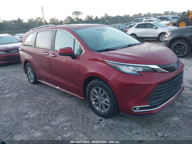 TOYOTA SIENNA 2022 5tdjrkec4ns102401