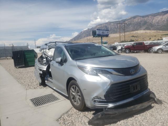 TOYOTA SIENNA XLE 2021 5tdjrkec5ms010177