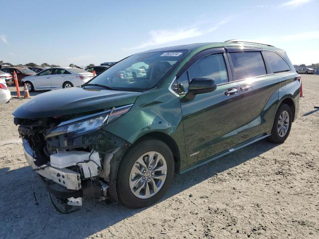 TOYOTA SIENNA XLE 2021 5tdjrkec5ms062960