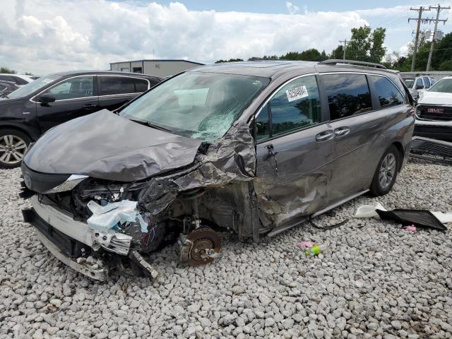 TOYOTA SIENNA XLE 2021 5tdjrkec5ms068158