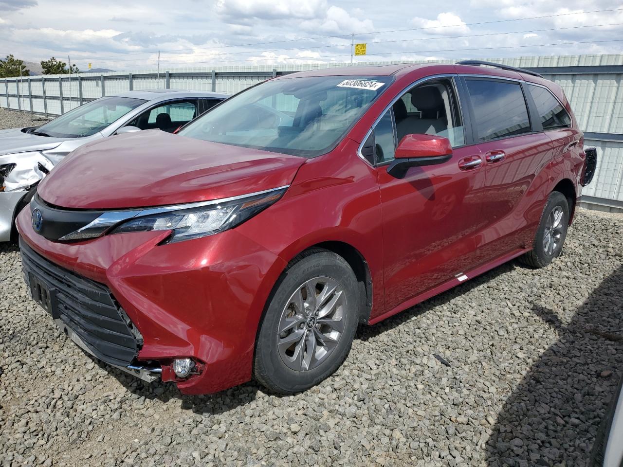 TOYOTA SIENNA 2022 5tdjrkec5ns078450