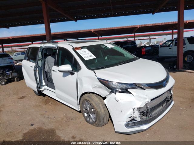 TOYOTA SIENNA 2022 5tdjrkec5ns083079