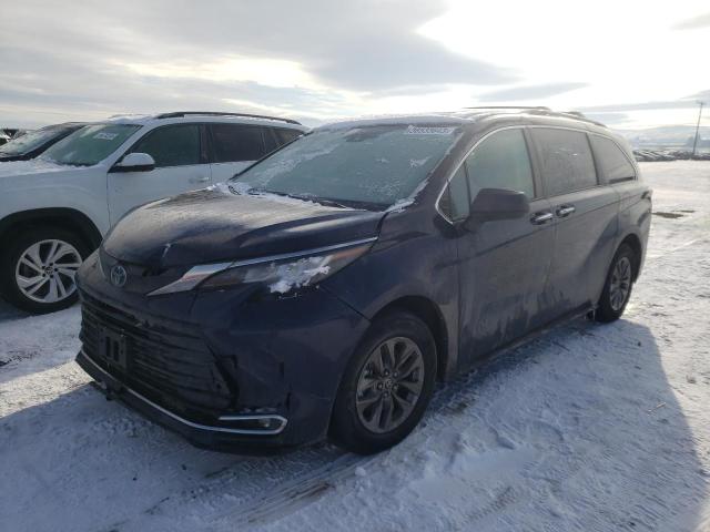 TOYOTA SIENNA XLE 2022 5tdjrkec5ns085267