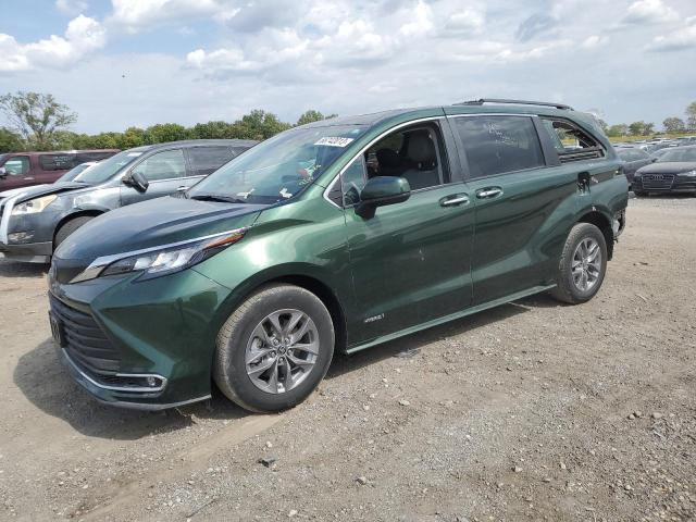 TOYOTA SIENNA XLE 2021 5tdjrkec6ms003786