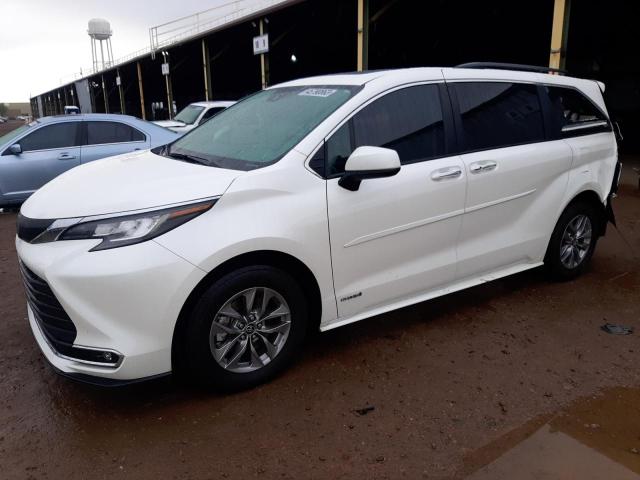 TOYOTA SIENNA XLE 2021 5tdjrkec6ms022497