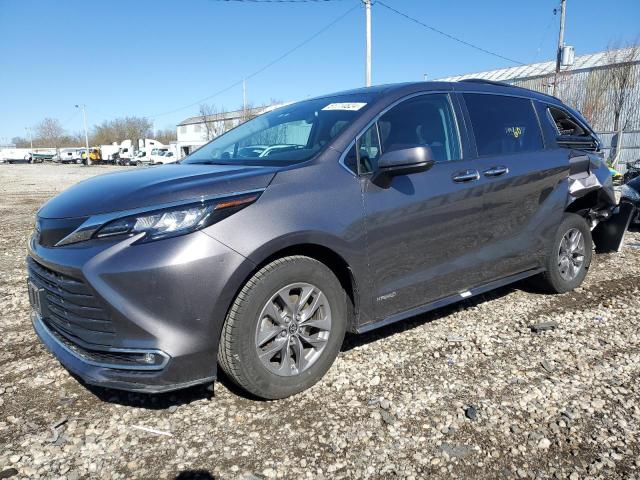 TOYOTA SIENNA XLE 2021 5tdjrkec7ms017213