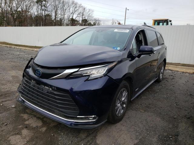 TOYOTA SIENNA 2021 5tdjrkec8ms019889