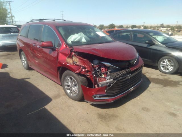 TOYOTA SIENNA 2022 5tdjrkec9ns095185