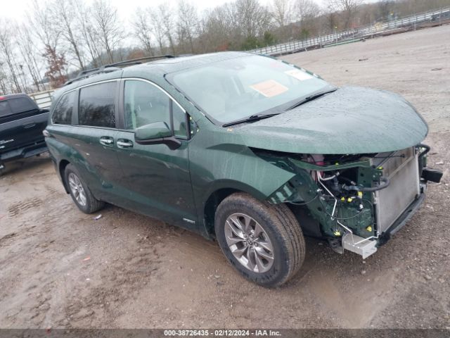 TOYOTA SIENNA 2021 5tdjskfc1ms010633