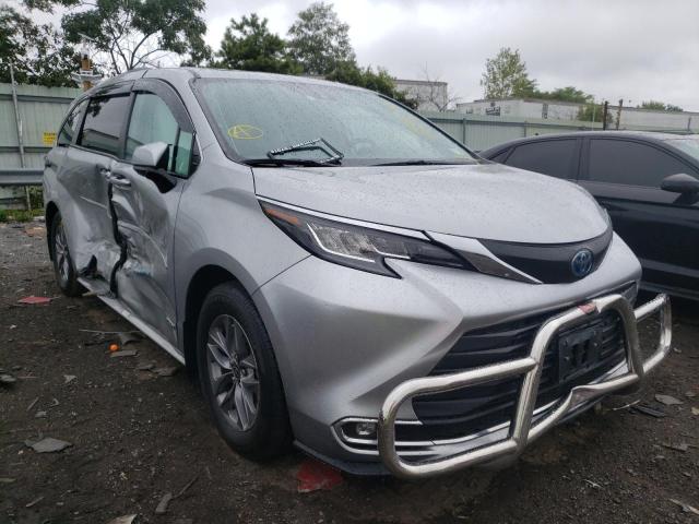 TOYOTA SIENNA XLE 2021 5tdjskfc2ms026209