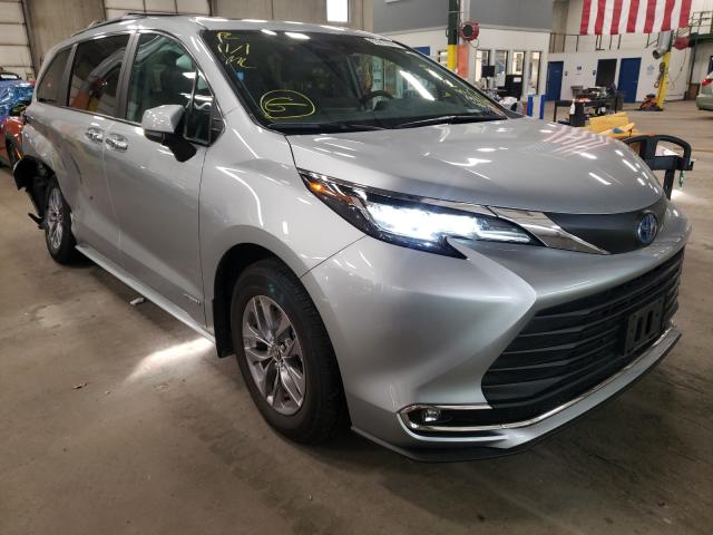 TOYOTA SIENNA XLE 2021 5tdjskfc4ms012246