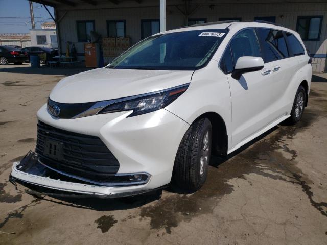 TOYOTA SIENNA XLE 2023 5tdjskfc4ps099330