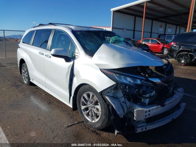 TOYOTA SIENNA 2022 5tdjskfc5ns043524