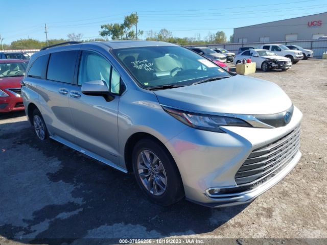 TOYOTA SIENNA 2021 5tdjskfc6ms009607