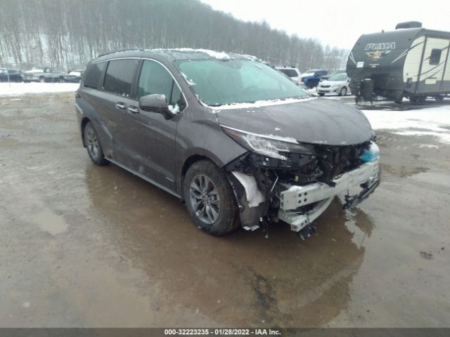 TOYOTA SIENNA 2021 5tdjskfc6ms012765