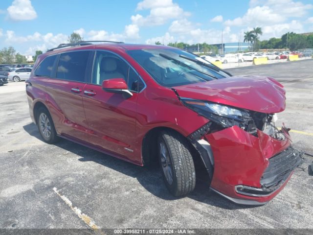 TOYOTA SIENNA 2021 5tdjskfc6ms024298