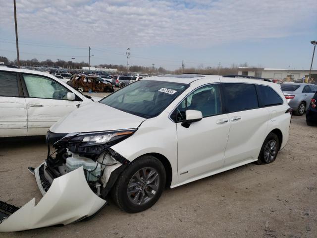 TOYOTA SIENNA XLE 2021 5tdjskfc6ms031333