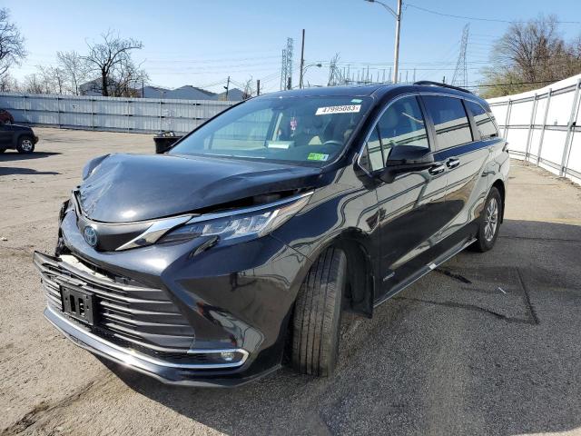 TOYOTA SIENNA XLE 2021 5tdjskfc7ms008966