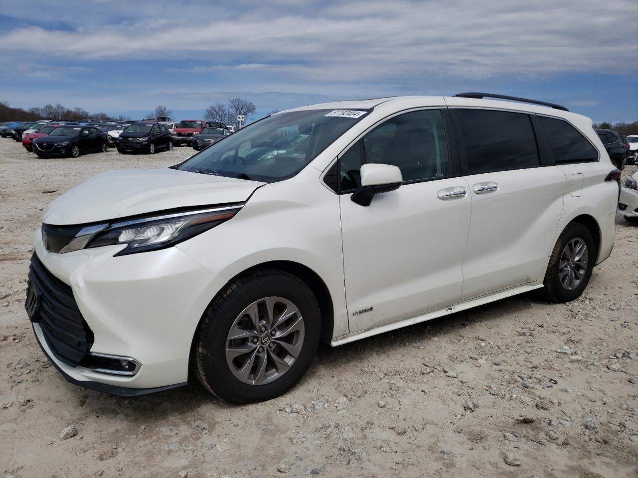 TOYOTA SIENNA 2021 5tdjskfc8ms031950