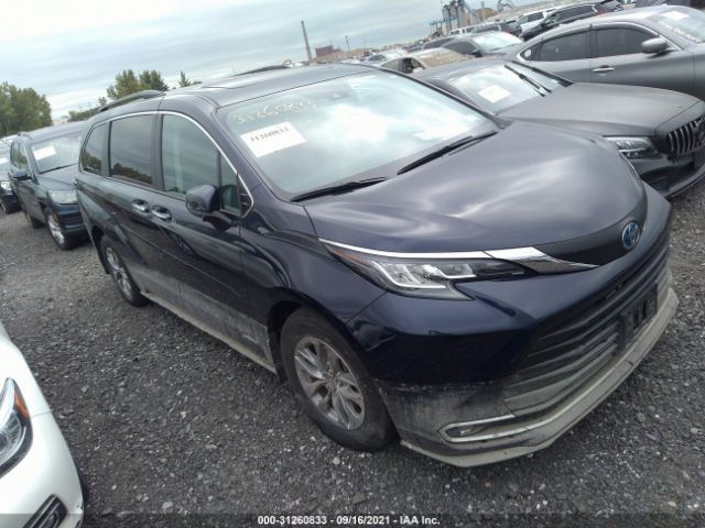 TOYOTA SIENNA 2021 5tdjskfc9ms003896