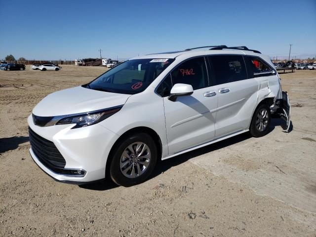 TOYOTA SIENNA XLE 2023 5tdjskfc9ps074908