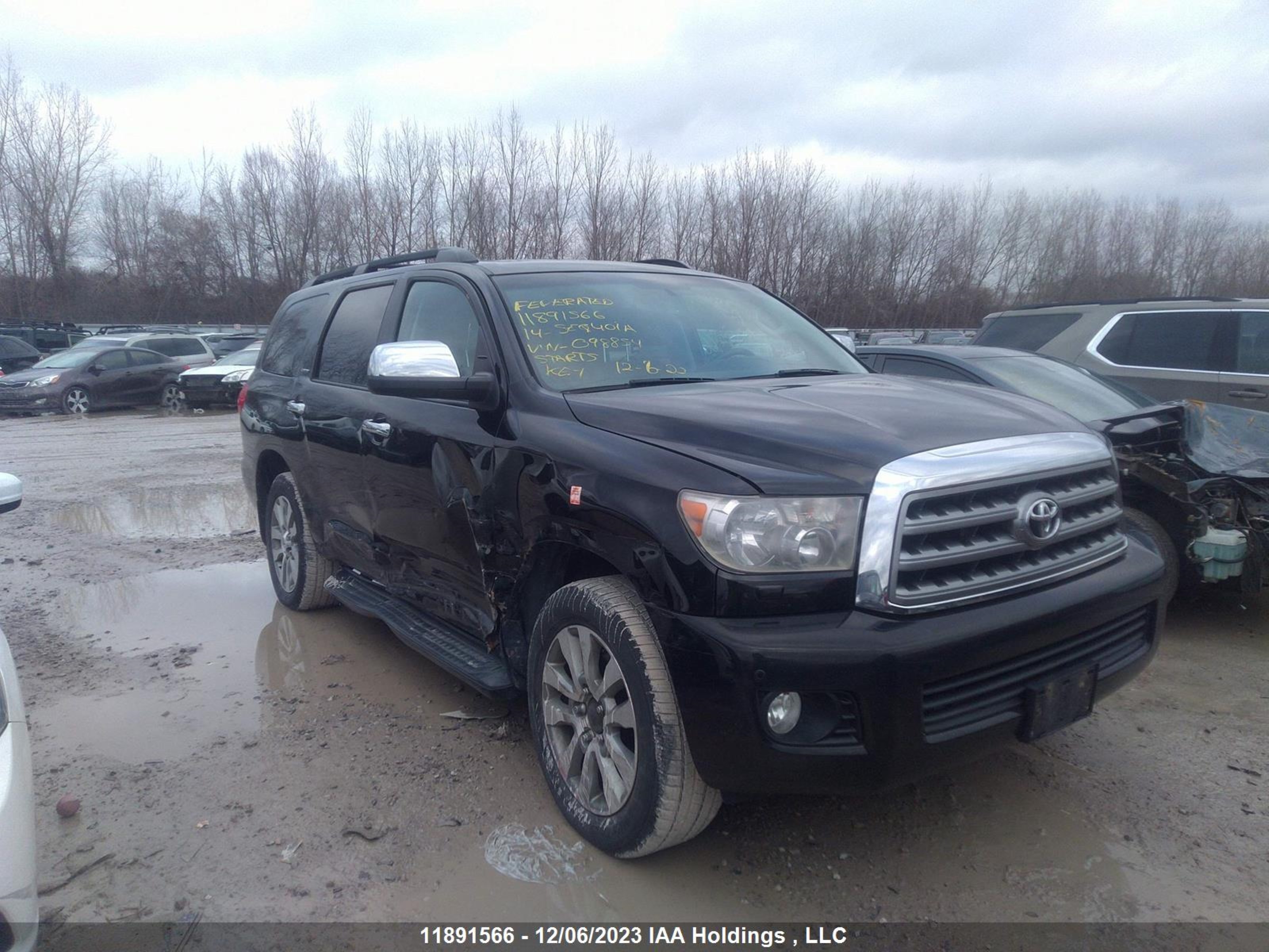 TOYOTA SEQUOIA 2014 5tdjy5g18es098854