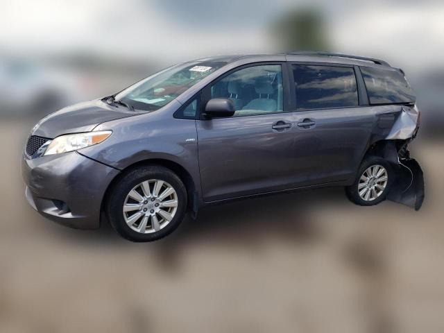 TOYOTA SIENNA LE 2017 5tdjz3dc2hs159420