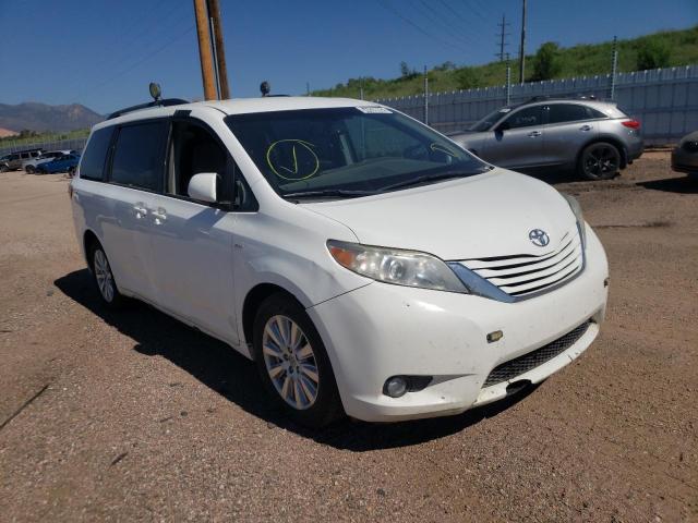 TOYOTA SIENNA LE 2017 5tdjz3dc2hs162284