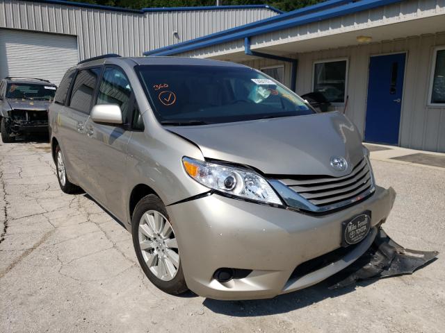 TOYOTA SIENNA LE 2017 5tdjz3dc2hs176041