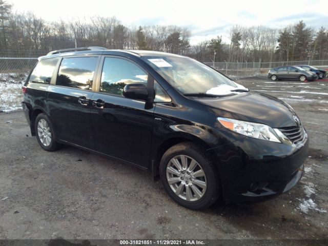 TOYOTA SIENNA 2017 5tdjz3dc2hs177948