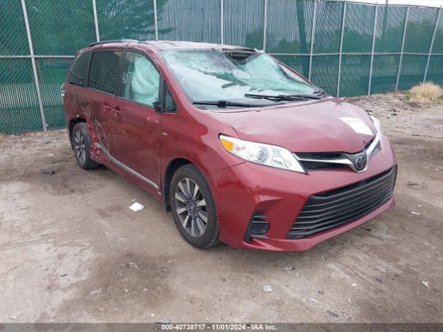 TOYOTA SIENNA 2020 5tdjz3dc2ls232696