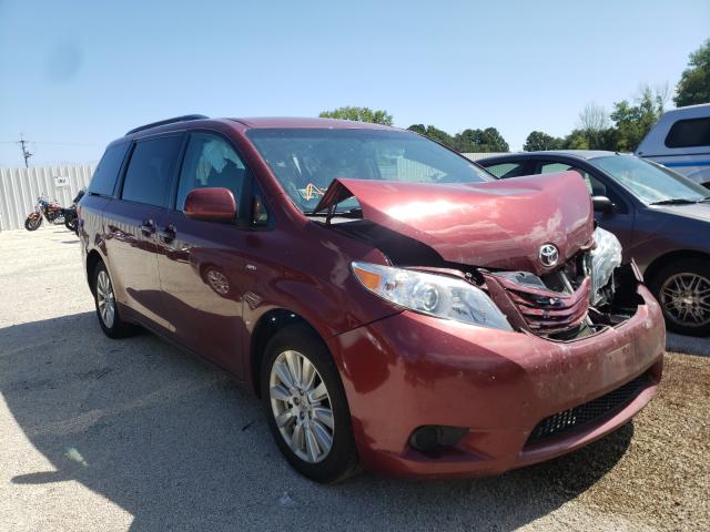 TOYOTA SIENNA LE 2017 5tdjz3dc3hs166828