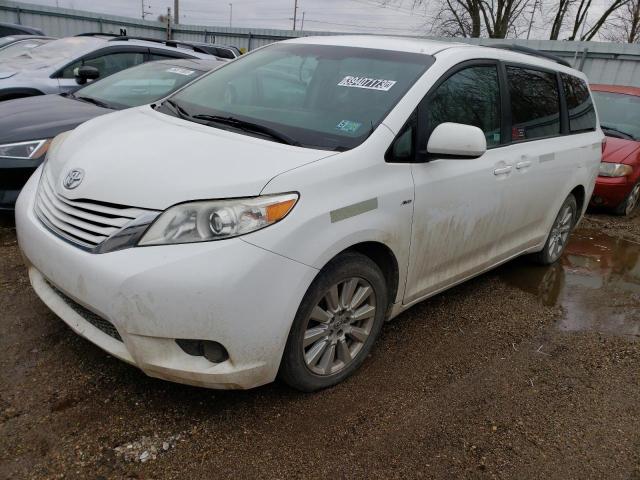 TOYOTA SIENNA LE 2017 5tdjz3dc3hs173102