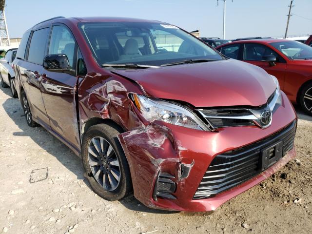 TOYOTA SIENNA LE 2020 5tdjz3dc3ls233470