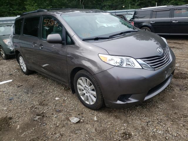 TOYOTA SIENNA LE 2017 5tdjz3dc4hs154168