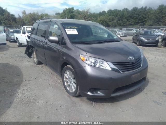 TOYOTA SIENNA 2017 5tdjz3dc4hs158852